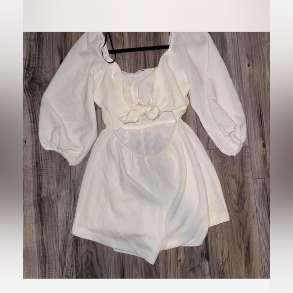forever 21 white romper - Picture 1 of 4